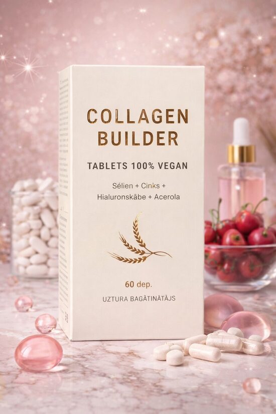 SKAISTUMAM COLLAGEN BUILDER 60 TABLETES